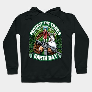 Armed Turkeys in the Wild West Hoodie